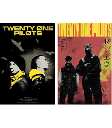 Amazon.com: Twenty One Pilots - Music Poster (Trench Vultures - 21